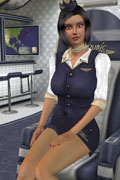 Animesex im Flugzeug